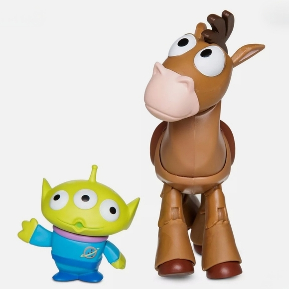 Disney Pixar Toy Story Toybox Bullseye and Alien Figure Set - Picture 7 of 7